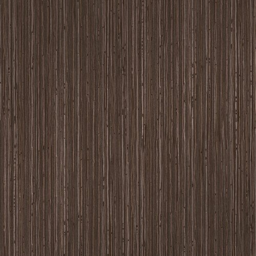 Flat image of Abigail Ahern Fibre Stripe Chocolate wallpaper in chocolate brown with cream accents