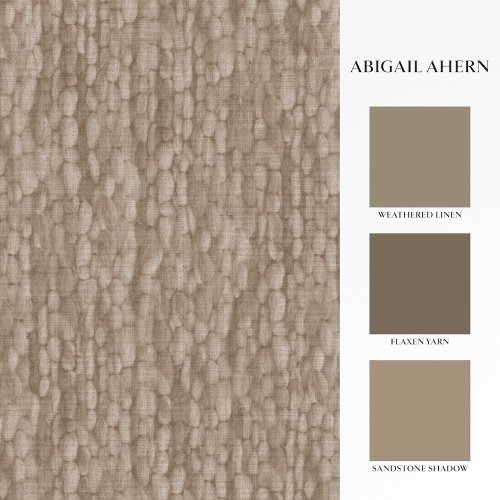 Matching paints paired with Abigail Ahern Heirloom Knit Baked Beige wallpaper