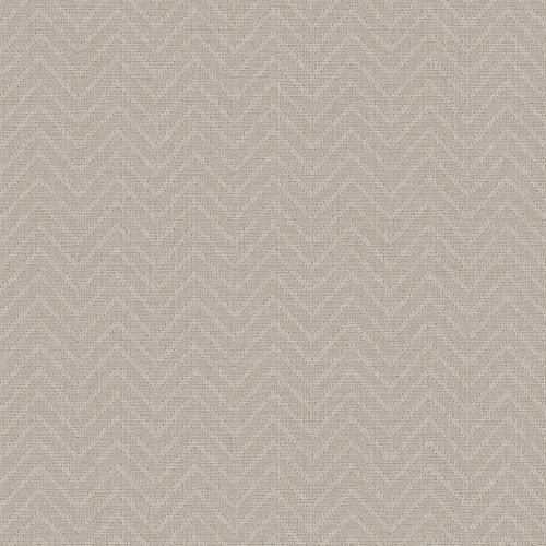 Flat image of Abigail Ahern Herringbone Weave Pebble wallpaper in soft grey tones