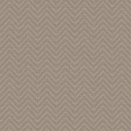 Flat image of Abigail Ahern Herringbone Weave Praline wallpaper in warm praline tones
