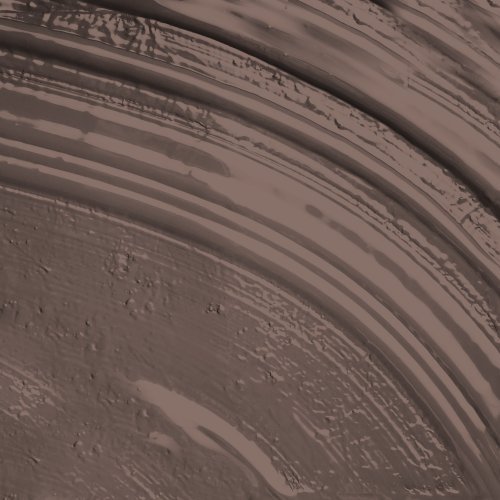 Detailed paint image of Abigail Ahern Raku Clay showing balanced brown and mauve undertones