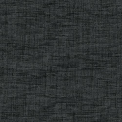 Flat image of Abigail Ahern Weathered Linen Midnight wallpaper with navy-black textured design