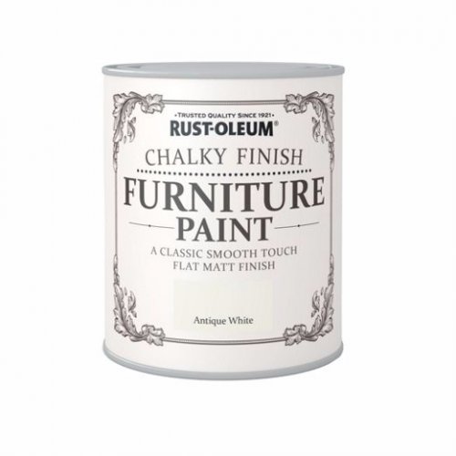 Rust-Oleum Antique White Chalky Finish Furniture Paint