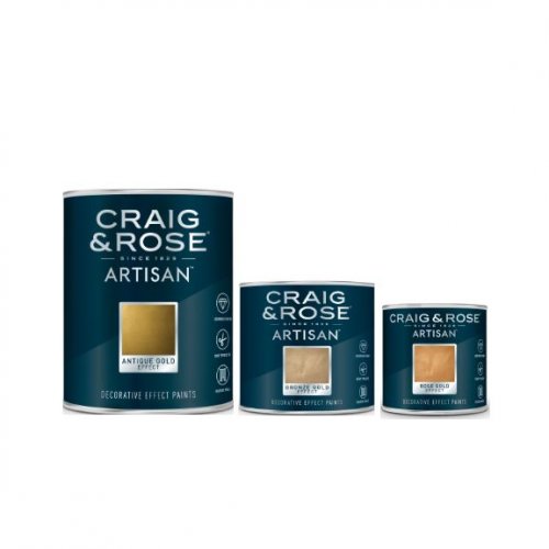 Craig & Rose Artisan Rose Gold Effect Paint