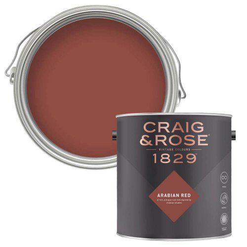 Craig & Rose 1829 Arabian Red Paint