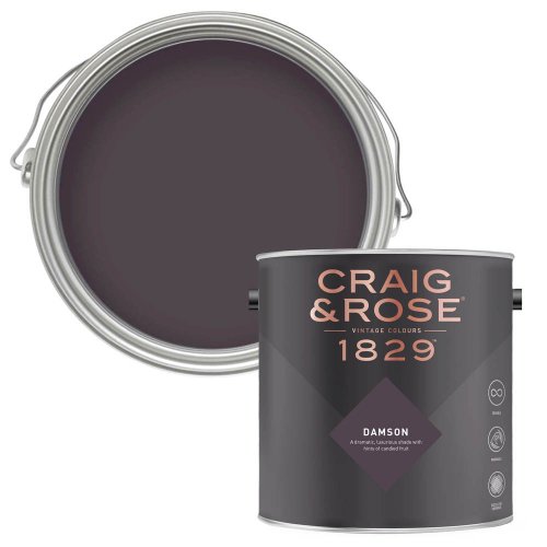 Craig & Rose 1829 Damson Paint