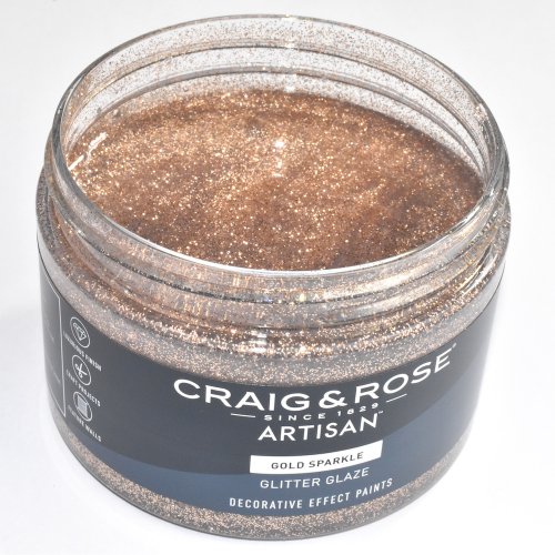 Craig & Rose Artisan Gold Sparkle Glitter Glaze