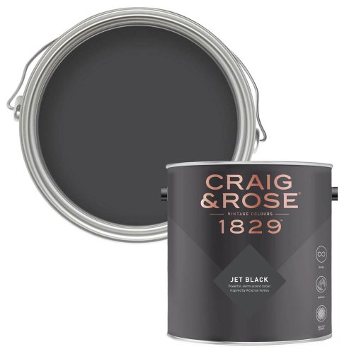 Craig & Rose 1829 Jet Black Paint
