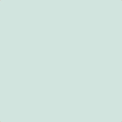 Flat image of Craig & Rose Porcelain Blue paint in a luminous soft blue finish