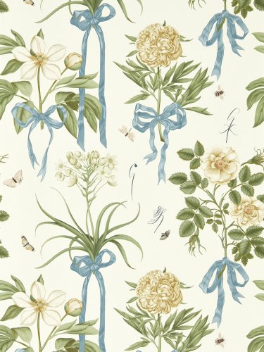 Sanderson Cupid's Beau Quince/Chalk Wallpaper Long