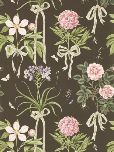 Sanderson Cupid's Beau Morel/Mantle Wallpaper Long