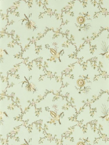Sanderson Trelliage Aphrodite/Blush Wallpaper Long