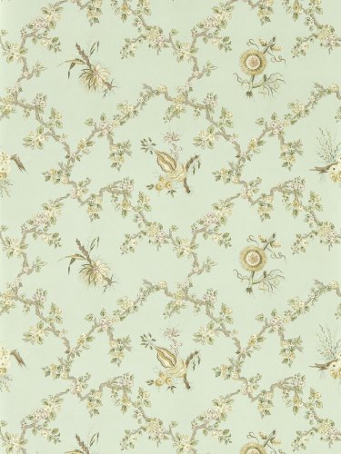 Sanderson Trelliage Aphrodite/Blush Wallpaper Long