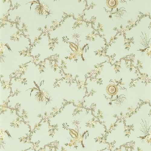 Sanderson Trelliage Aphrodite/Blush Wallpaper