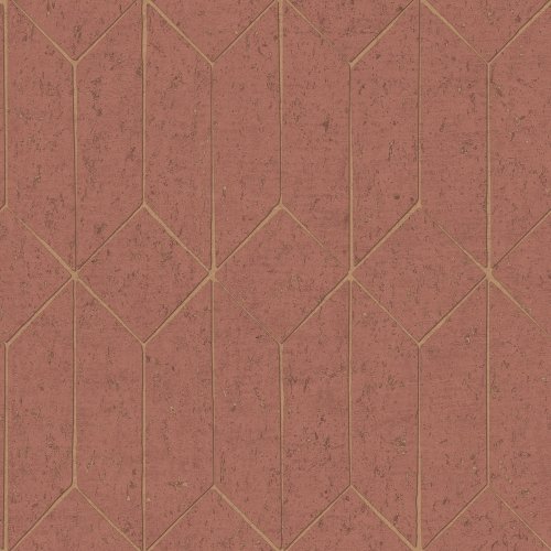 Decorline Hayden Terracotta Wallpaper