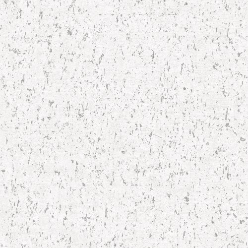 Decorline Callie White & Silver Wallpaper