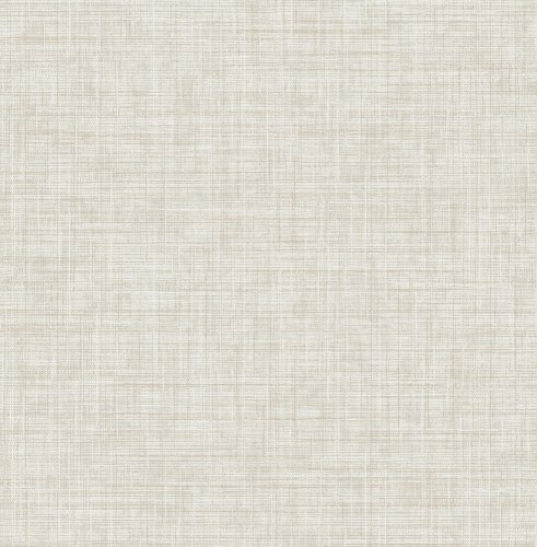 A Street Prints Textures Linen Taupe Wallpaper