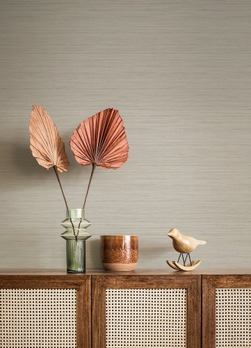 A Street Prints Barnaby Texture Grey Wallpaper Room 2
