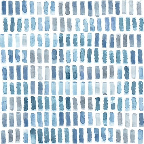 A Street Prints Brynne Indigo Wallpaper