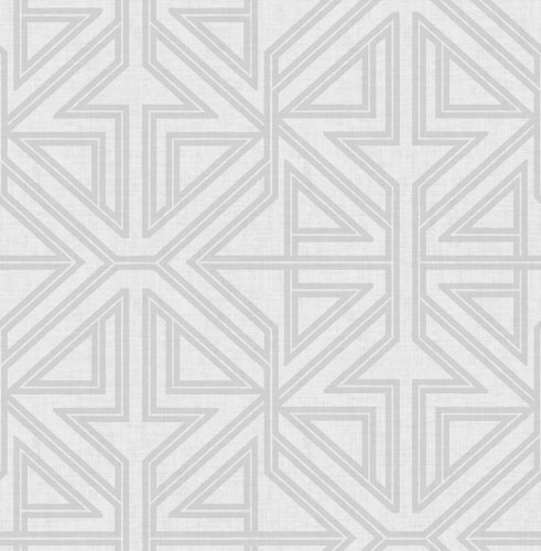 A Street Prints Kachel Grey Wallpaper