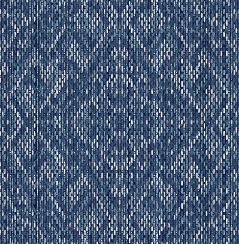 A Street Prints Felix Indigo Wallpaper