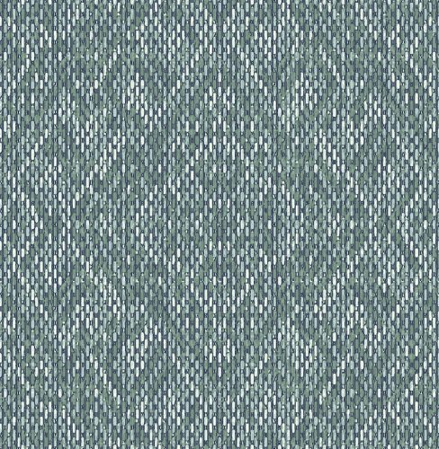 A Street Prints Felix Teal Wallpaper