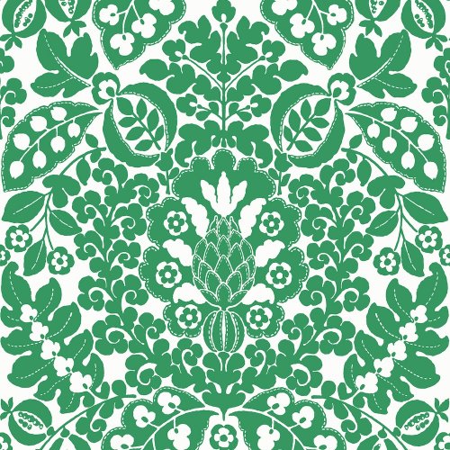 A Street Prints Marni Green Wallpaper