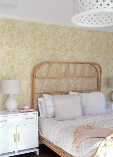 A Street Prints Bannon Yellow Wallpaper Room 2