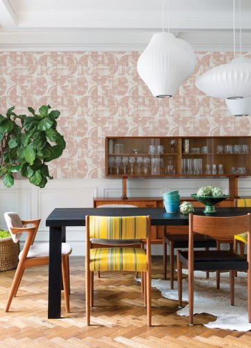 A Street Prints Giulietta Petal Wallpaper Room