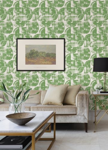 A Street Prints Giulietta Green Wallpaper