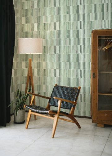 A Street Prints Sabah Green Wallpaper Room 2