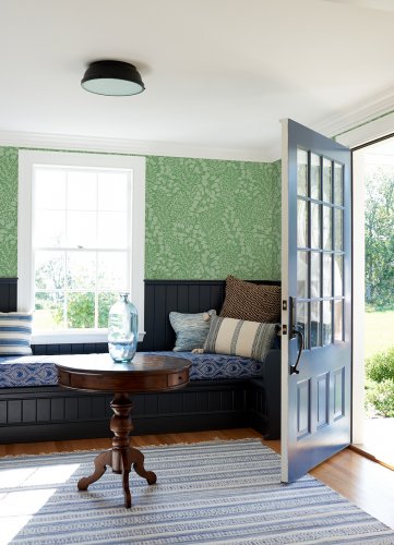 A Street Prints Elin Green Wallpaper Room