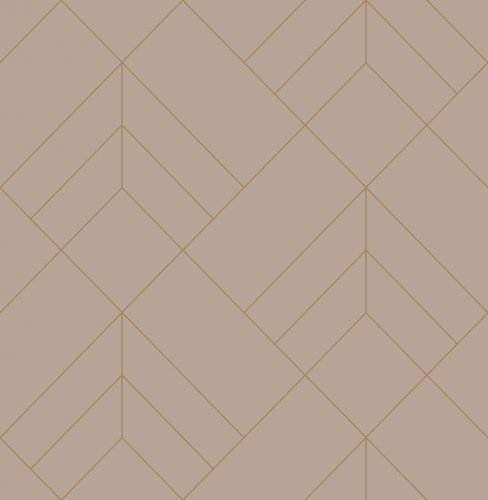 A Street Prints Sander Blush & Gold Wallpaper