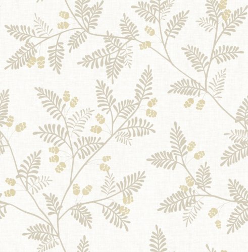 A Street Prints Ardell Natural Wallpaper