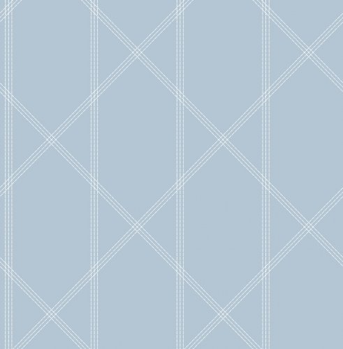 A Street Prints Walcott Blue Wallpaper