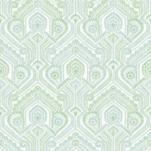 A Street Prints Fernback Green Wallpaper