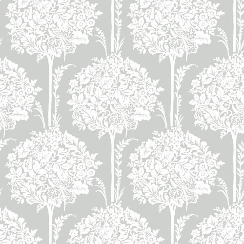 A Street Prints Zaria Grey Wallpaper