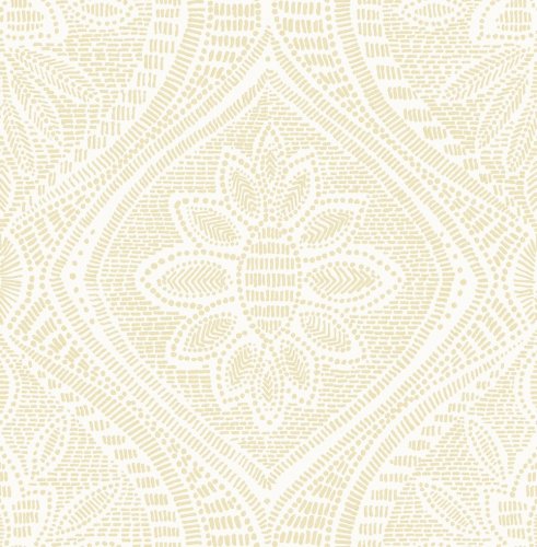 A Street Prints Scout Ochre Wallpaper