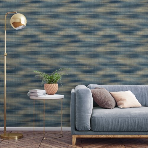 Grandeco Horizon Blue Wallpaper Room 2