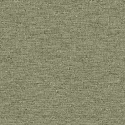 Grandeco Telma Sage Green Wallpaper flat image with fabric effect texture
