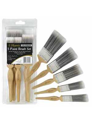 Harris Platinum 5 Paint Brush Set