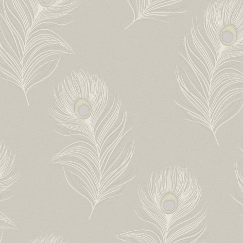 Holden Decor Pavona Taupe Wallpaper 36242