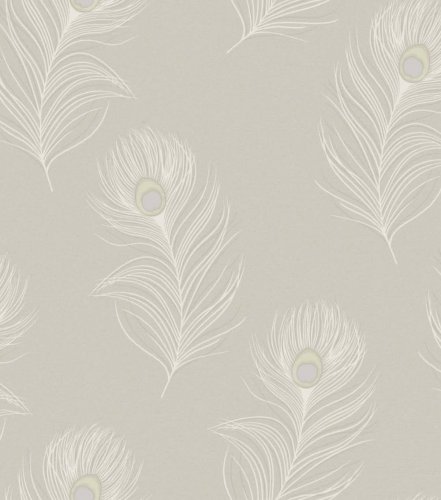 Holden Decor Pavona Taupe Wallpaper 36242