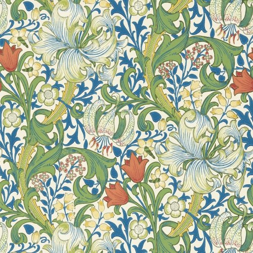 Morris & Co Golden Lily Twister Wallpaper