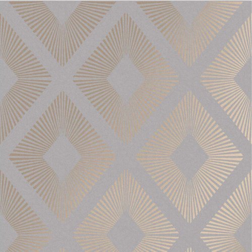 Next Deco Triangle Grey Wallpaper 118271