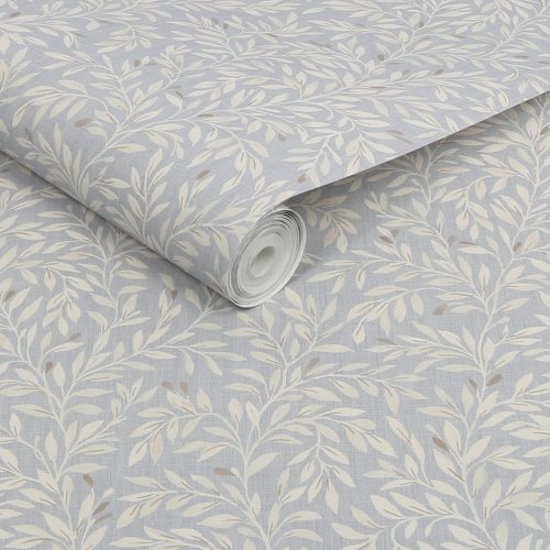 Next Ditsy Leaf Neutral Wallpaper 118264