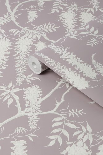 Next Wisteria Trails Mauve Wallpaper 118253