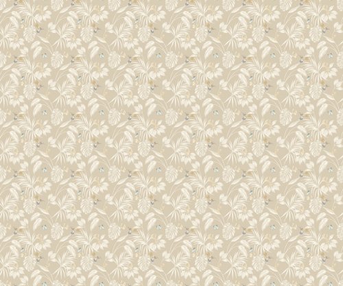 Hummingbird Straw Wallpaper showing delicate botanical details and graceful hummingbirds.