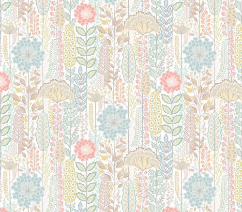 OHPOPSI Seedheads Ballet Slipper Wallpaper IKA50132W