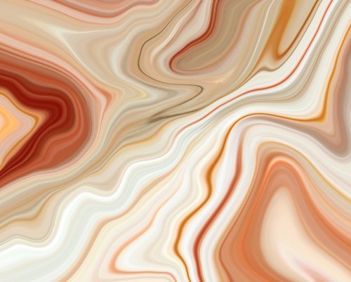 Origin Murals Marbled Ink Cinnamon Mural